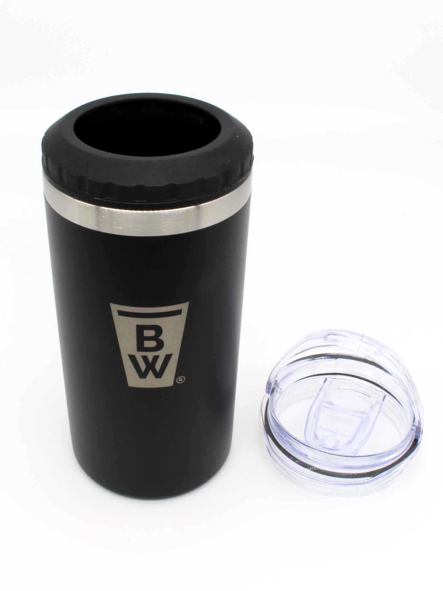 Model 1216 4-in-1 Can Cooler | 12 oz. Cans | 12 oz. Bottles | 12 oz. Slim Cans | 16 oz. Tumbler with Lid