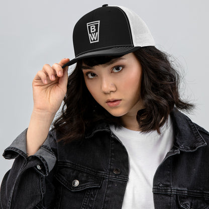 BeerWhere White Logo Trucker Cap | Snapback | Richardson 112