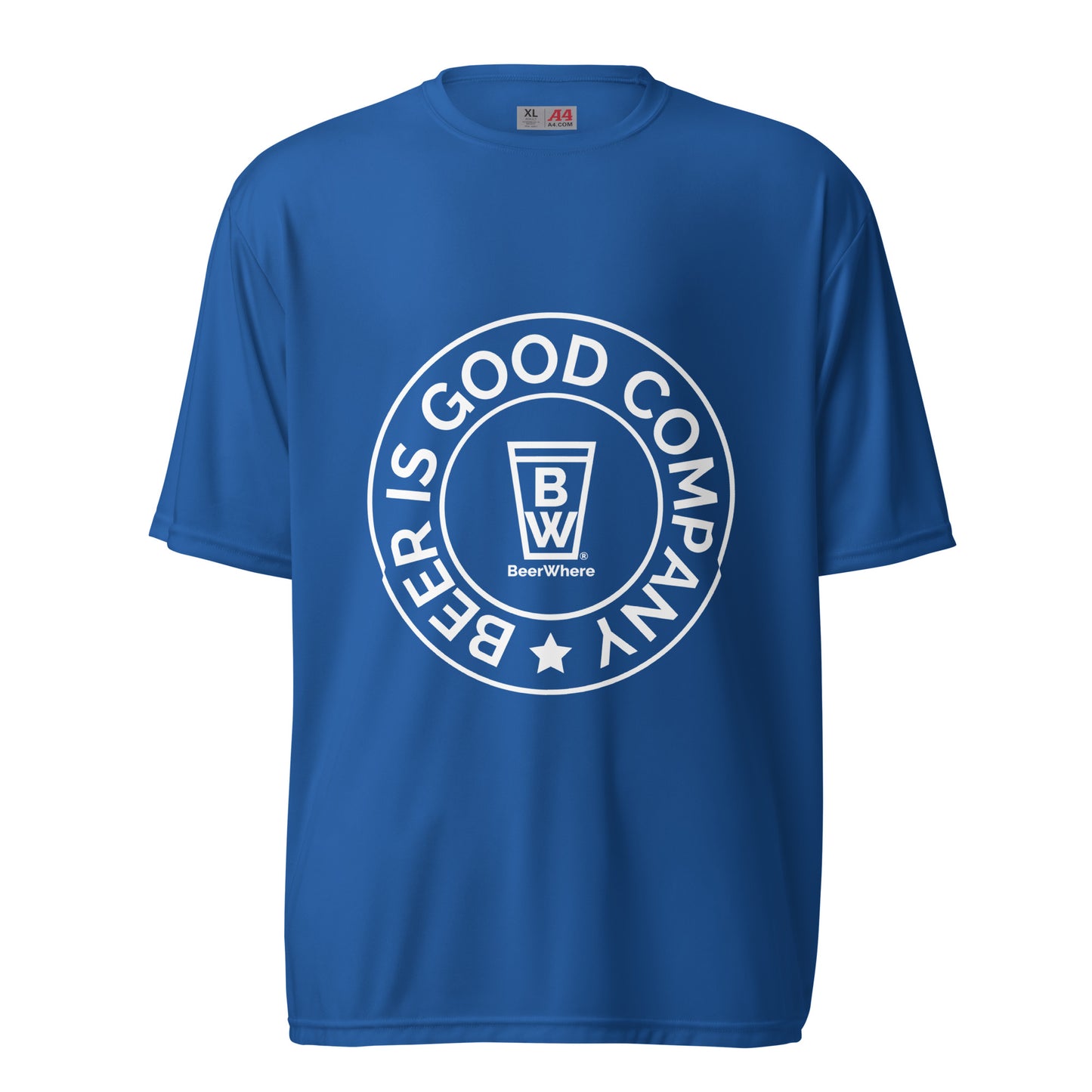 Performance Crew Neck T-shirt | Beer Is Good Company | Unisex