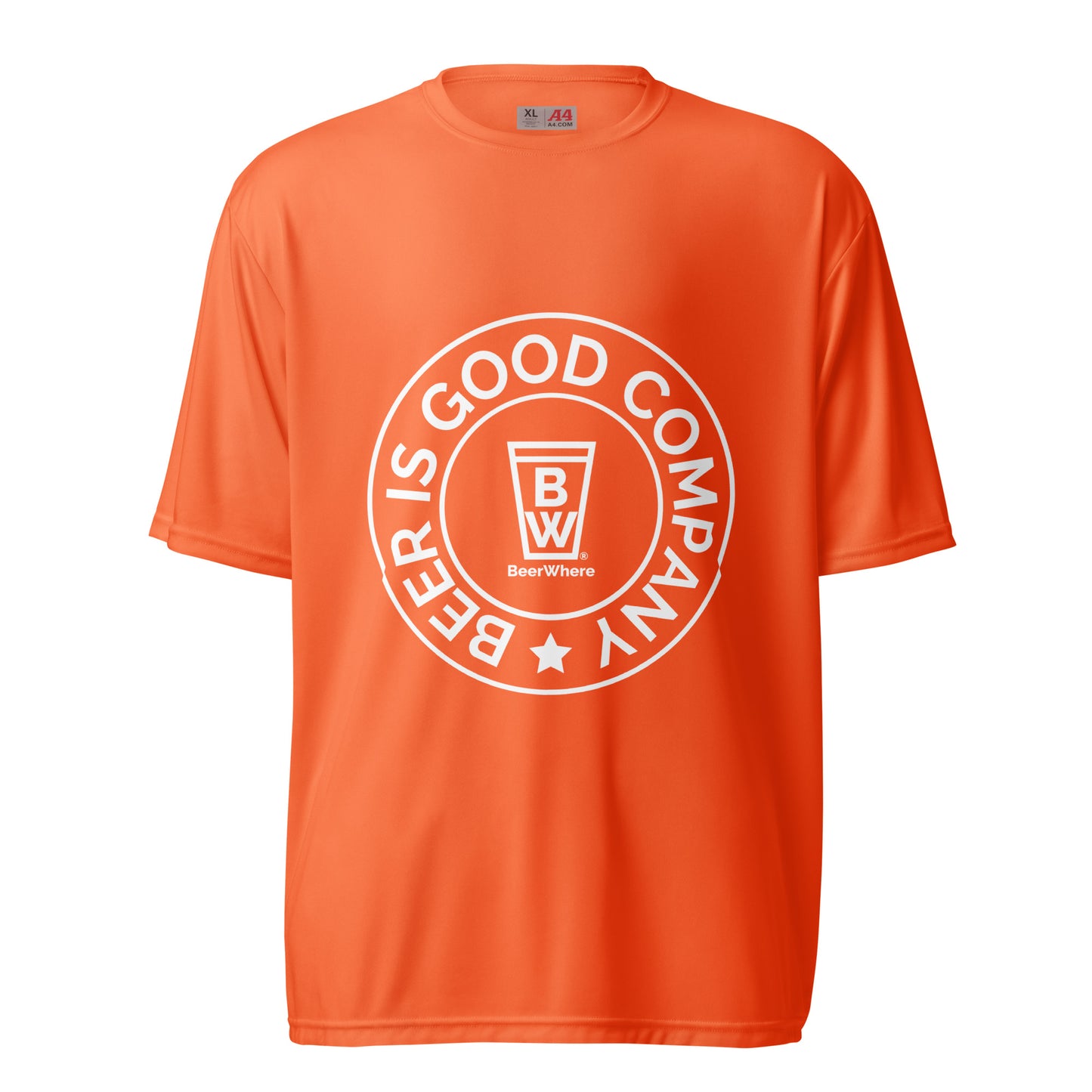 Performance Crew Neck T-shirt | Beer Is Good Company | Unisex