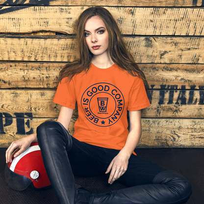 BeerWhere Navy Logo T-shirt | Beer Is Good Company